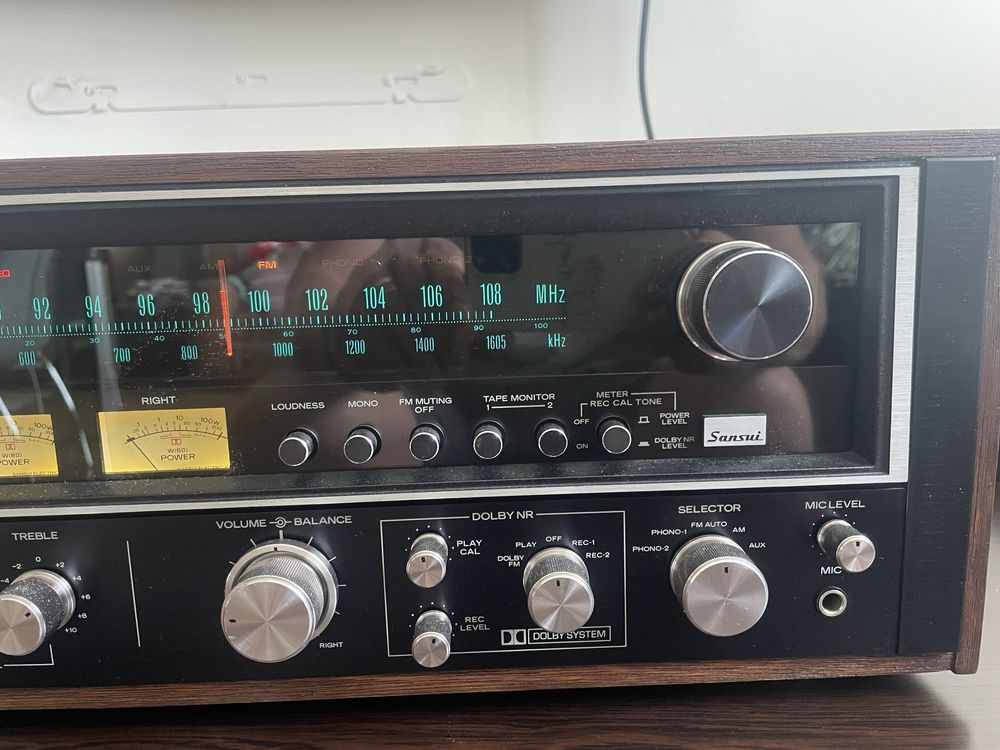 Sansui 890 DB. Super stan, po serwisie.