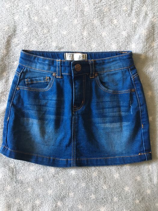 Polo Benetton e saia ganga - 4 a 6 anos