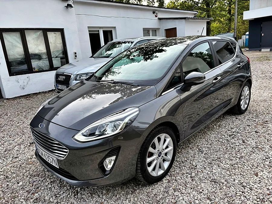 Ford Fiesta LED Navi Kamera Climatr SamParkuje GrzFotiKier B ładny Bezwypadkowy'17