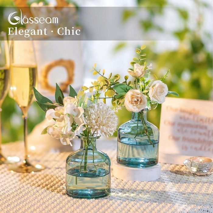 6x Wazon Dekoracyjny Na Kwiaty Trawę Pampasową Ozdobny