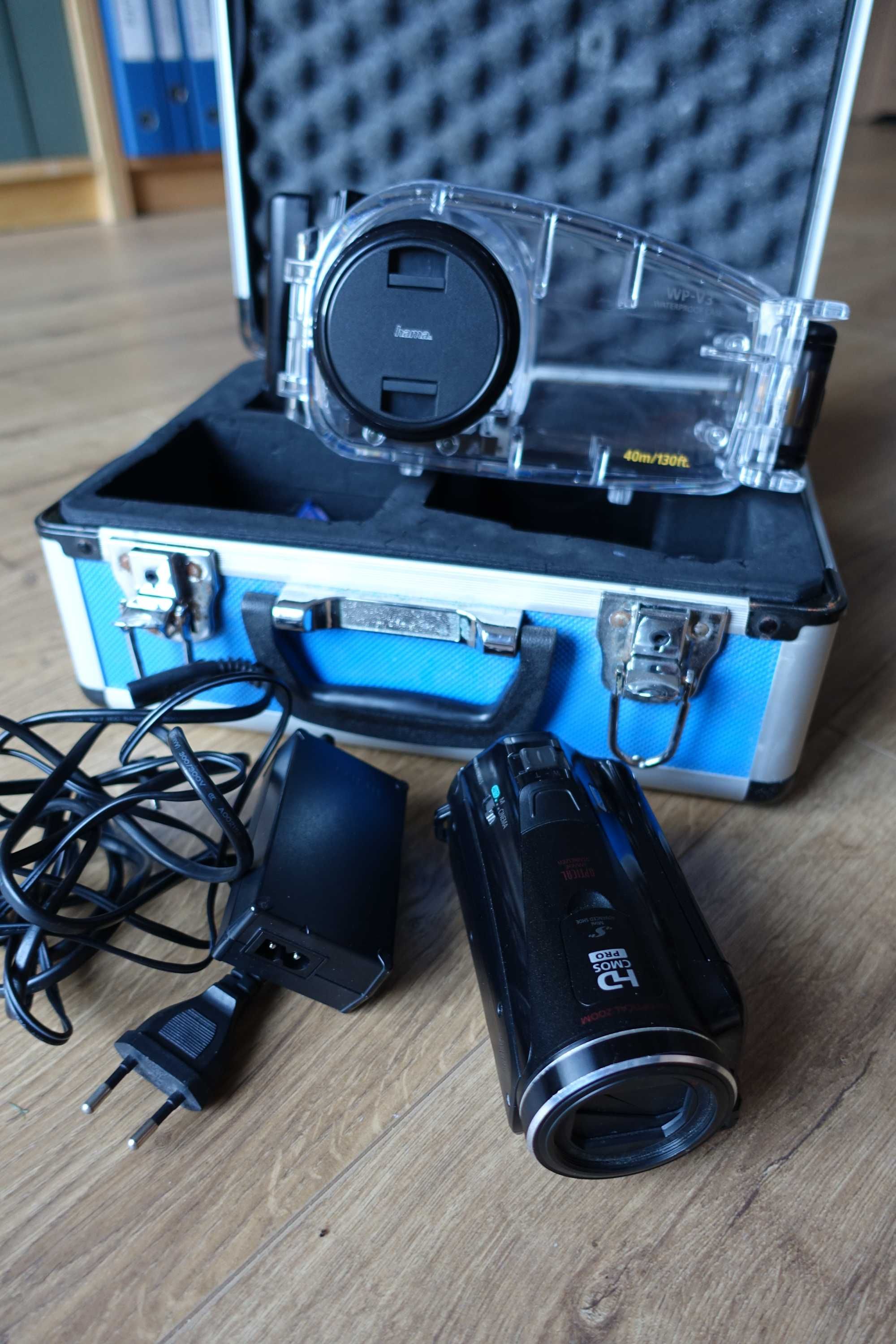 Kamera Canon Legria HF M46 wraz z obudową powdodną WP-V3