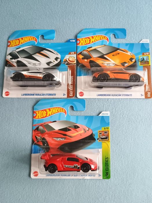 Lamborghini 3pak hot wheels