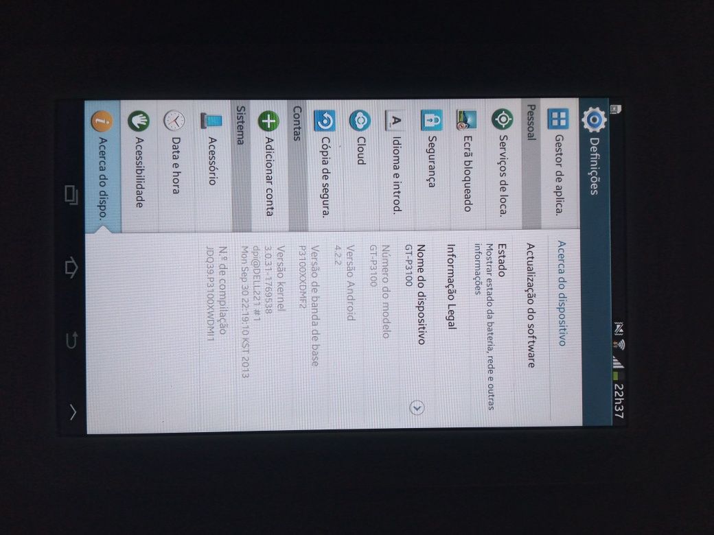 Tablet Samsung Galaxy Tab 2 7.0 (GT-P3100) – 200 €