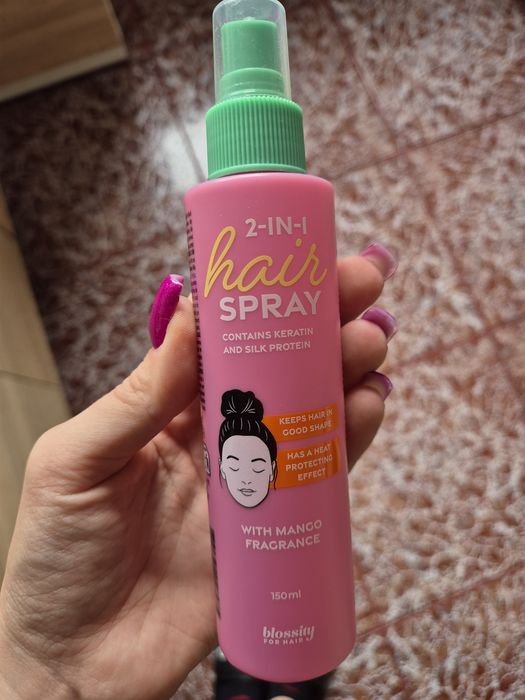 Spray do włosów 2w1