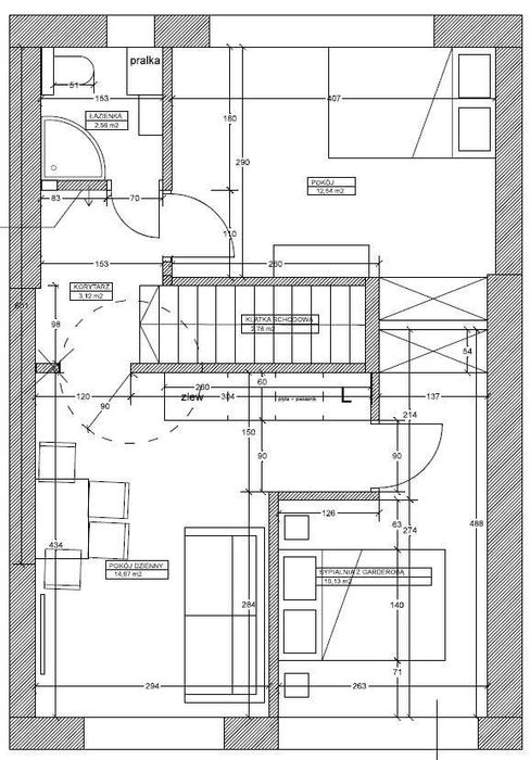 Wyposażone, nowe mieszkanie 3-pokojowe z balkonem - ul. Różana
