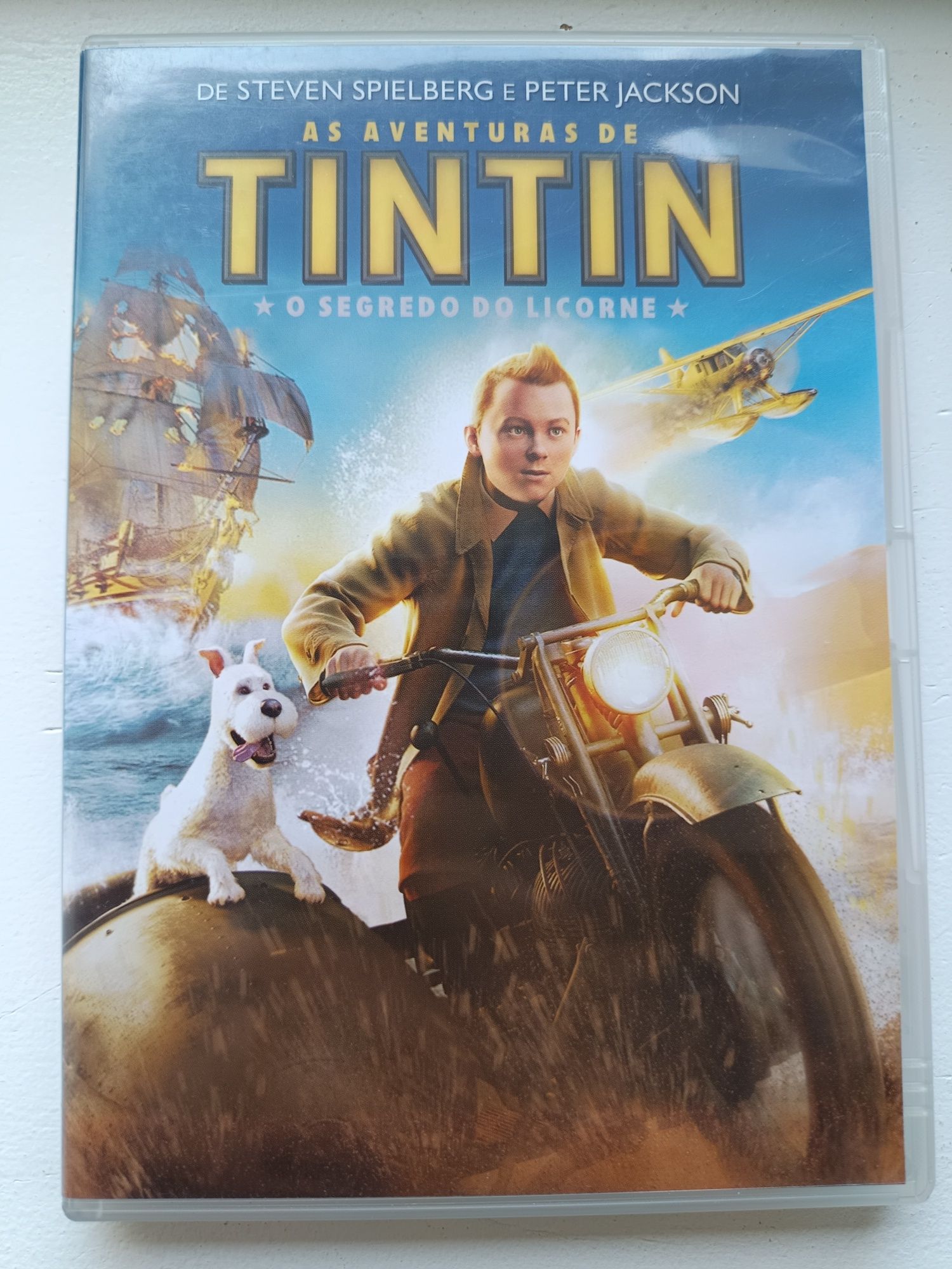 DVD Tintin o segredo de licorne
