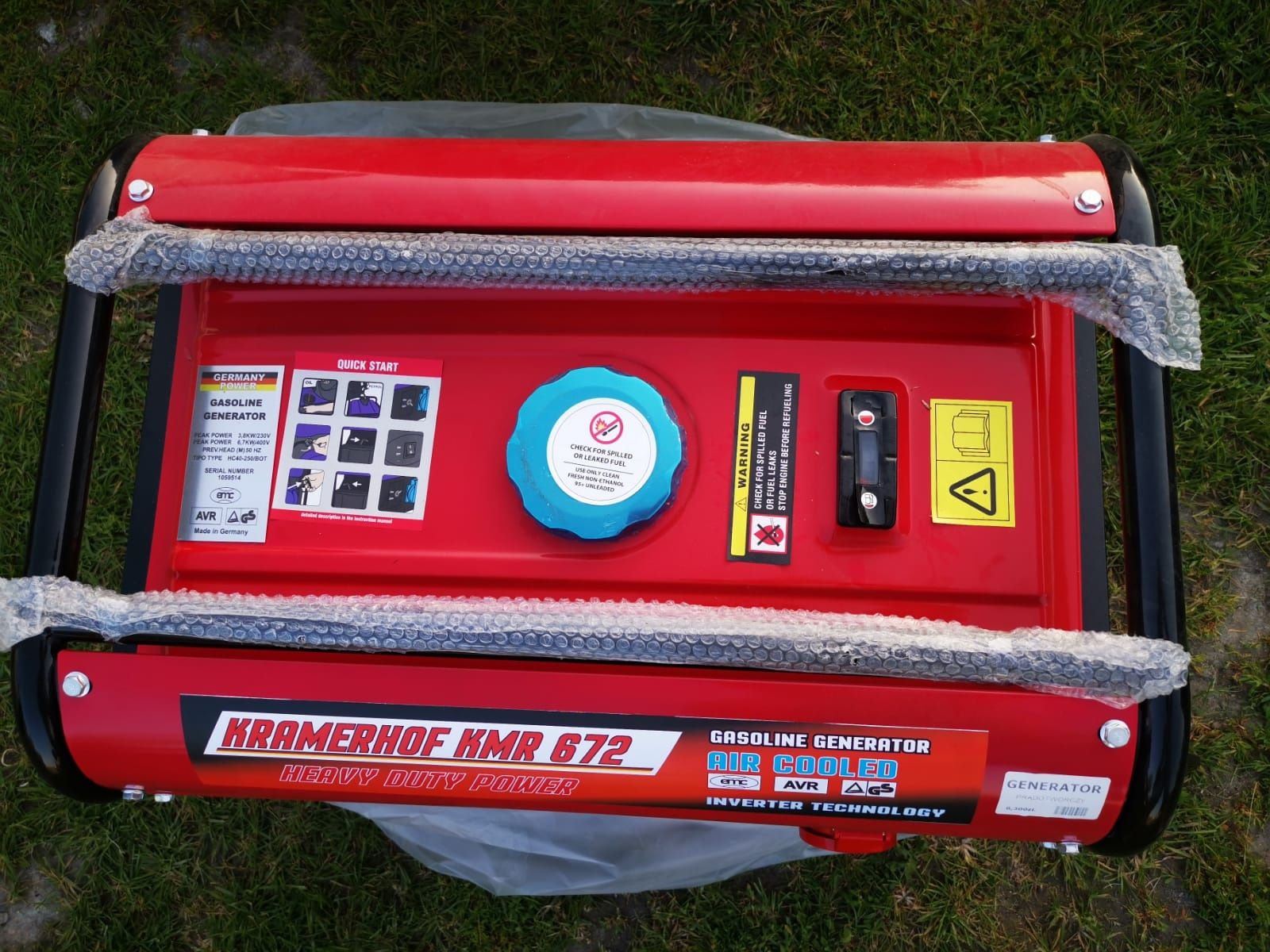 Generator prądotwórczy Kramerhoff KMR 672 agregat
