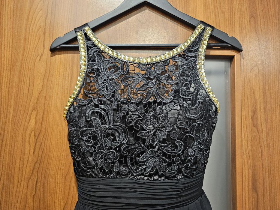 Sukienka maxi balowa studniówkowa wieczorowa S/M