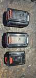 Baterie Akumulatory Black&Decker 36v 12,4v uszkodzone