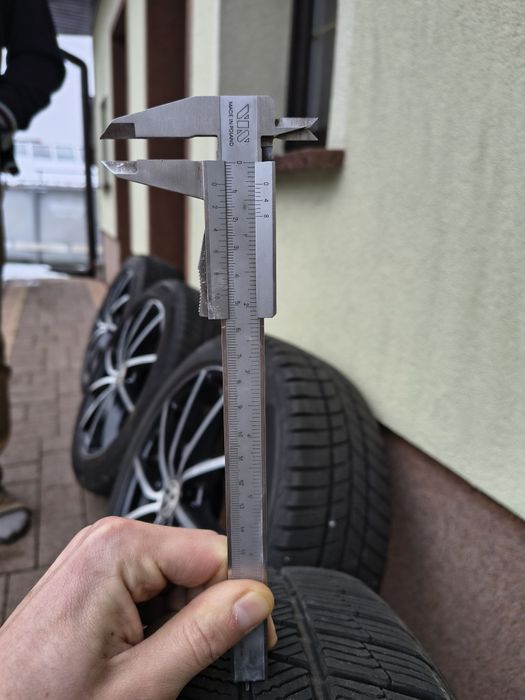 Koła 17" 5x112 + opony zimowe Barum Polaris 5