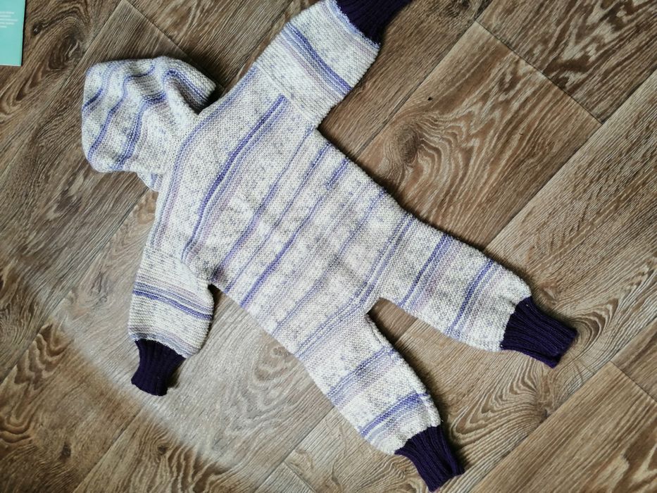 Вязаный комбинезон