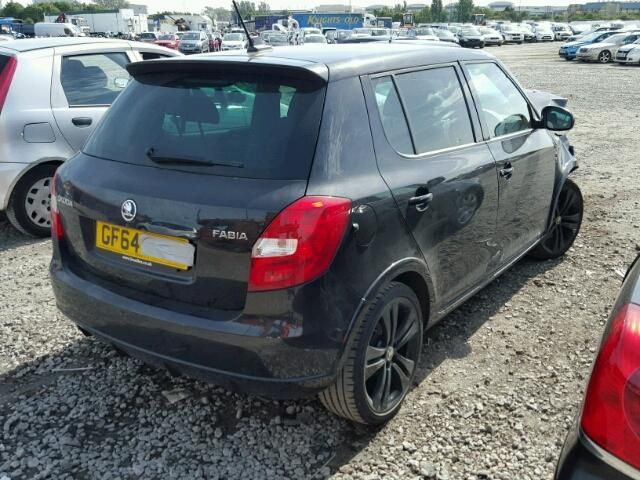 Zderzak tylny Skoda Fabia II lift hatchback LF9R 9910 Monte Carlo