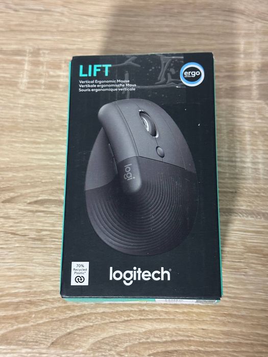 Бездротова миша Logitech Lift Ergonomic Vertical Graphite (910-006473)