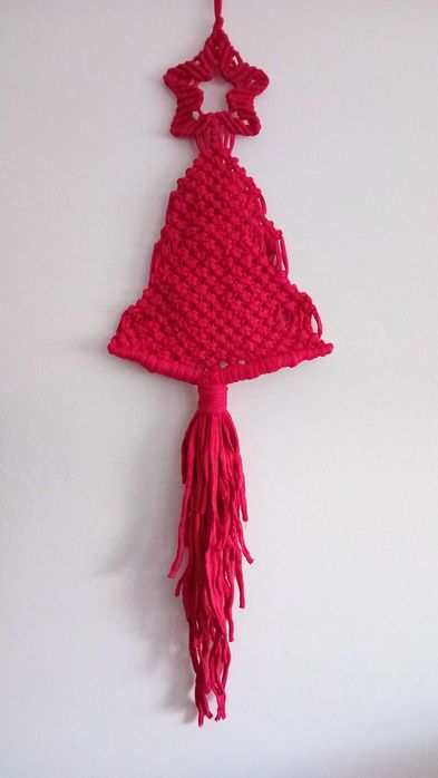 Pinheiro em macramé