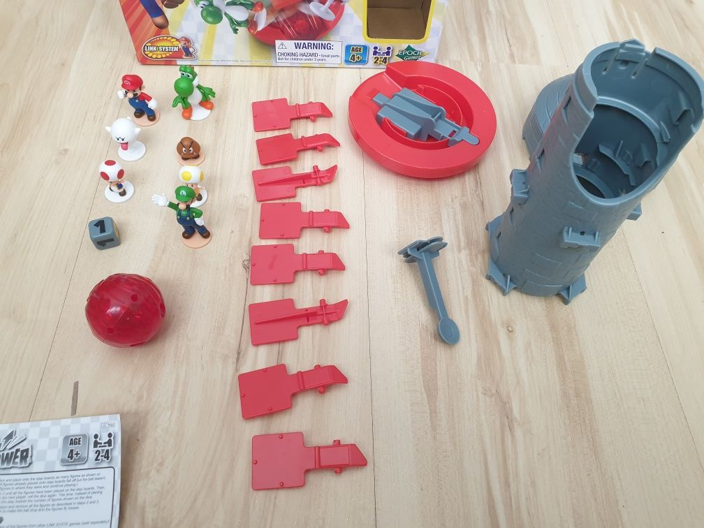 Super Mario blog up shake Tower gra z pudełkiem