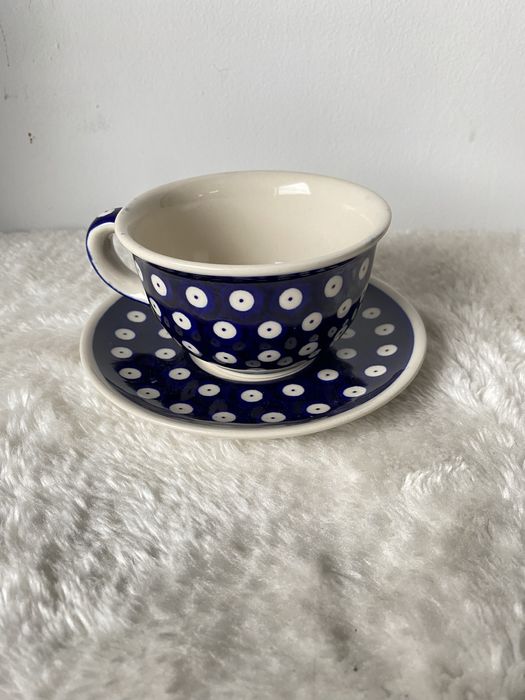 Filiżanka ze Spodkiem Ceramika Bolesławiec