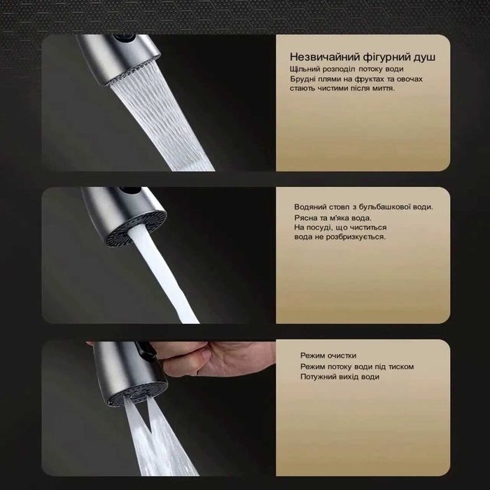 Кухонна раковина, мийка водоспад Willda чорна розмір 75х46х22