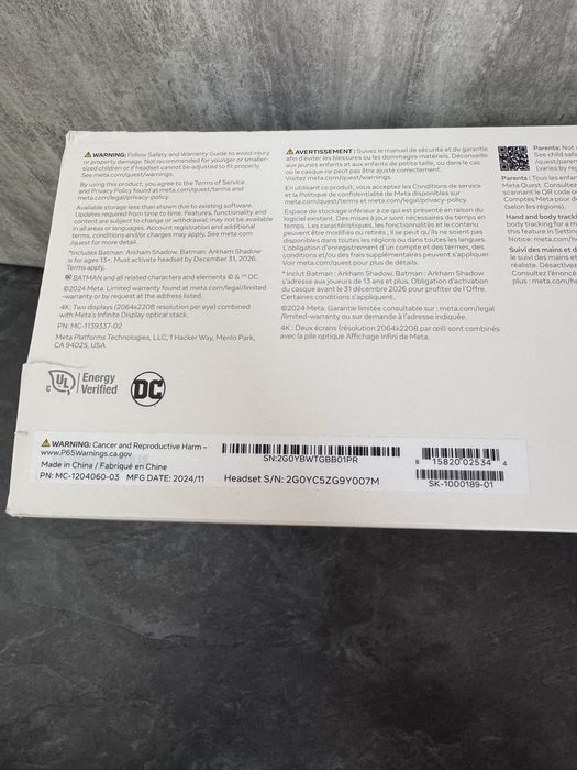 Meta Quest 3 , 512 gb , Метаквести