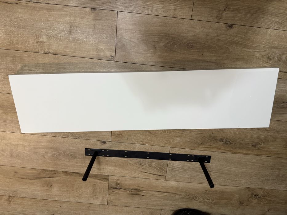 Biała półka ikea lack