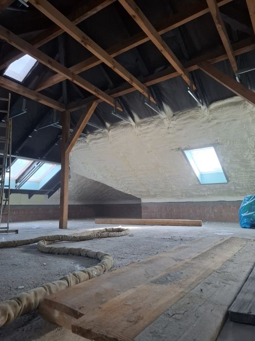 Ocieplenie pianą pur ,ocieplenia poddaszy