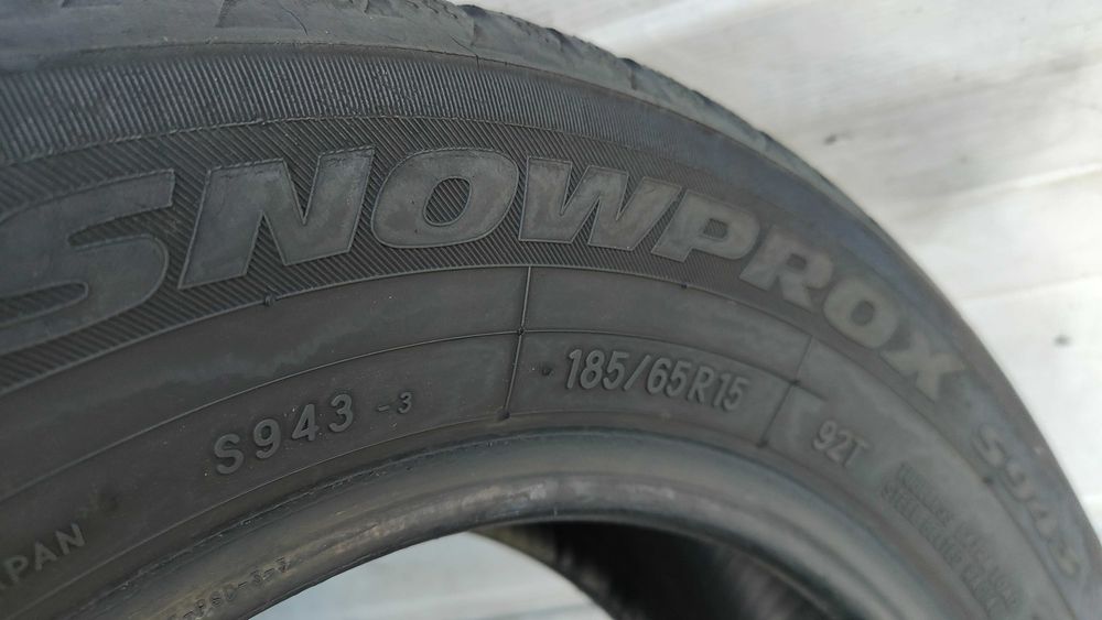 Opony Zimowe 185/65/15 Toyo 4szt