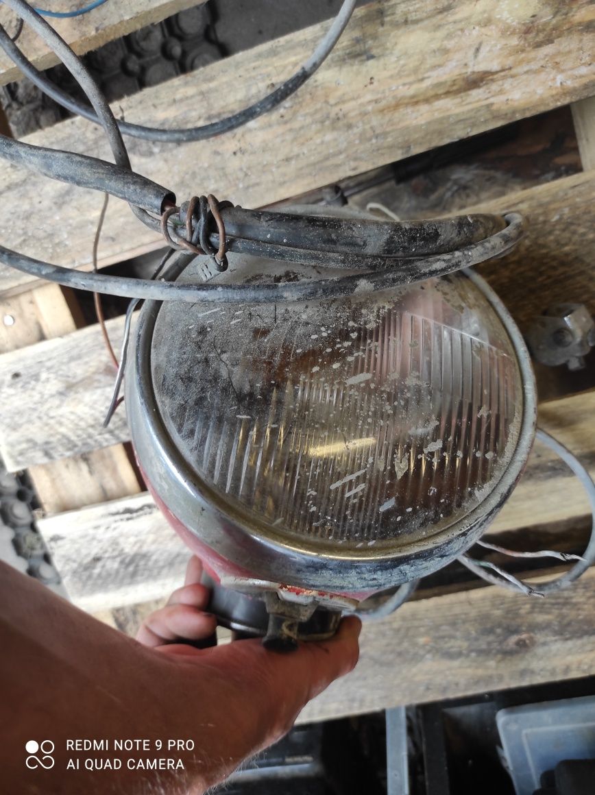 Kpl lampa przód MZ 250ts licznik instalacja klamka regulator 9.382