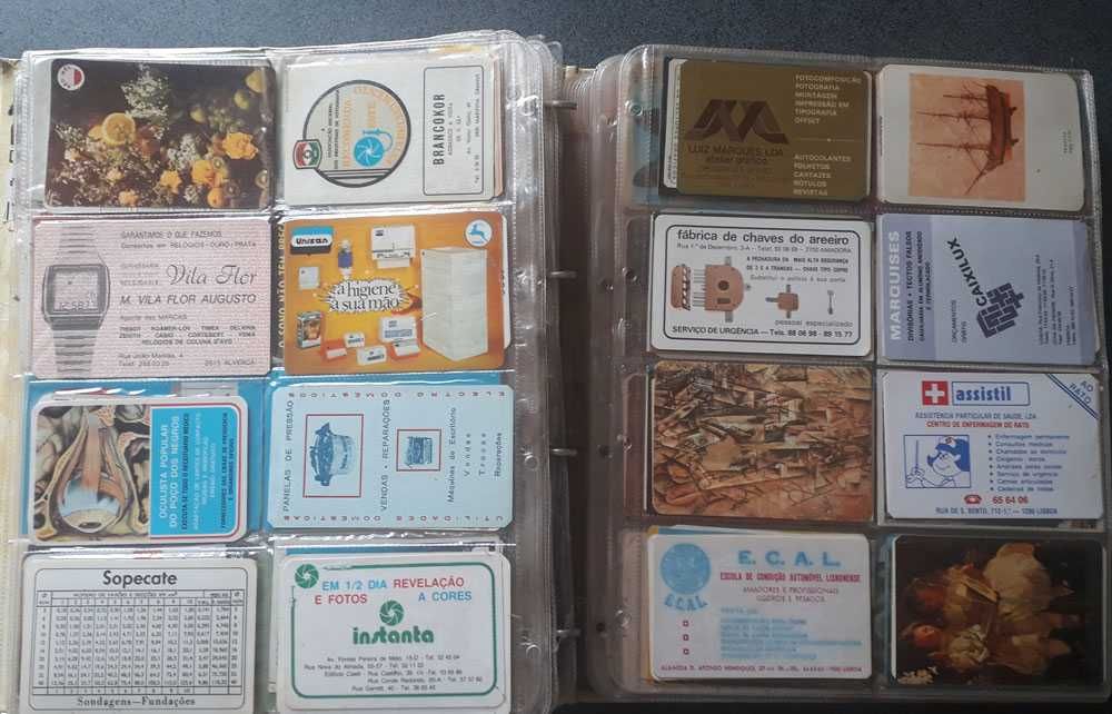 Coleções de 1000 calendários catalogado em pasta dentro de micas: v_03