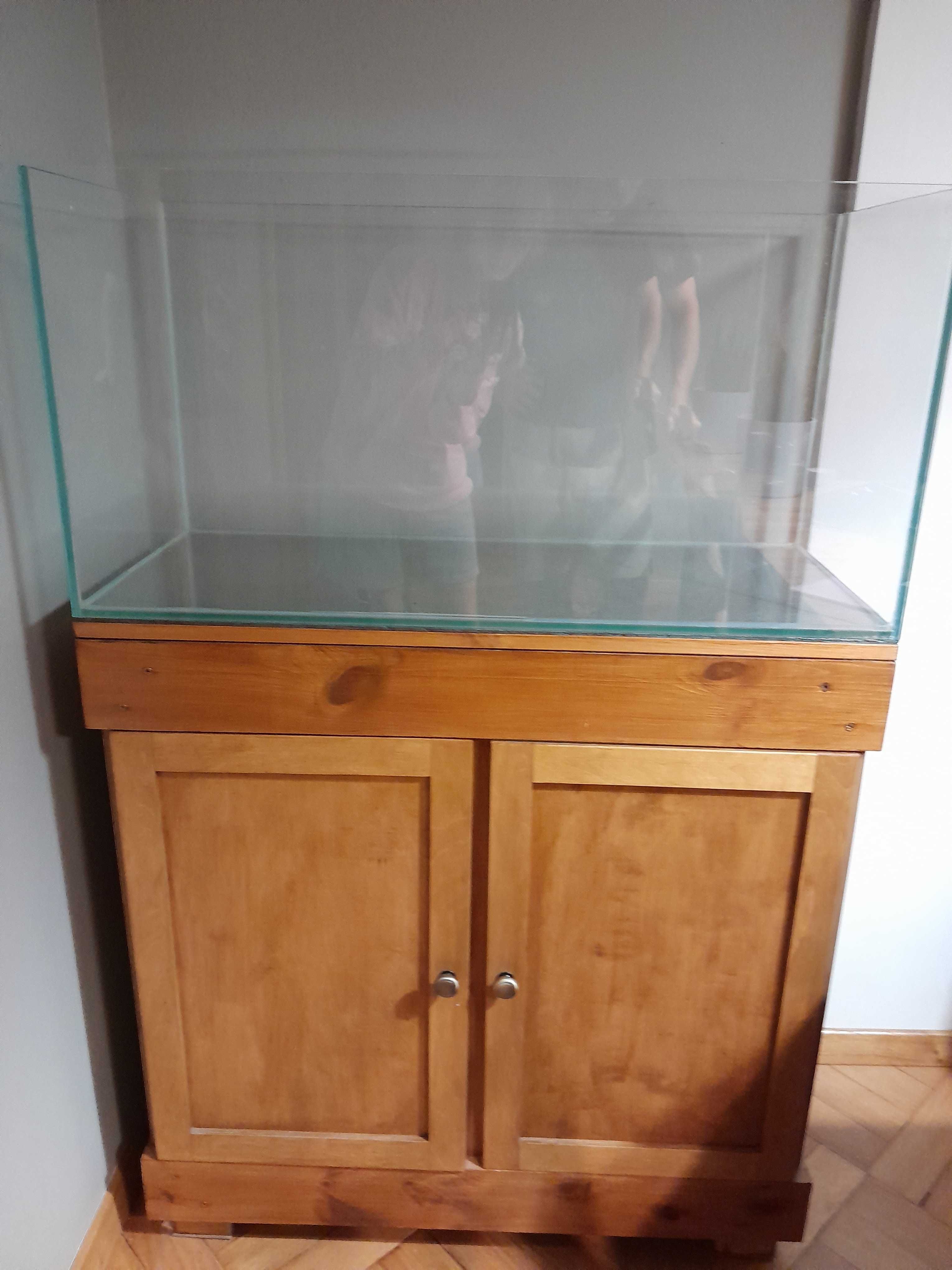 Akwarium z szafką 120 l