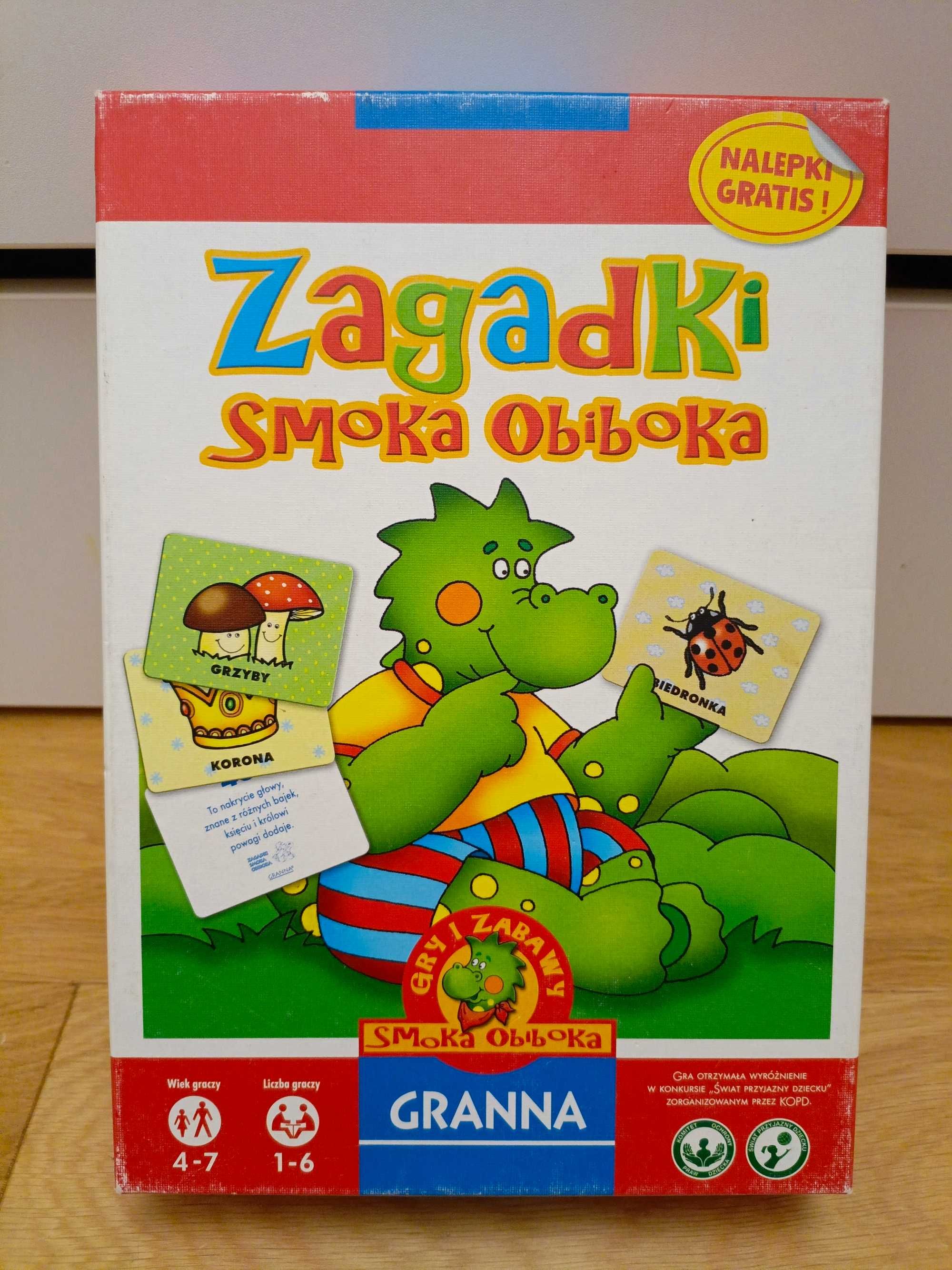 Gra Zagadki Smoka Obiboka Granna