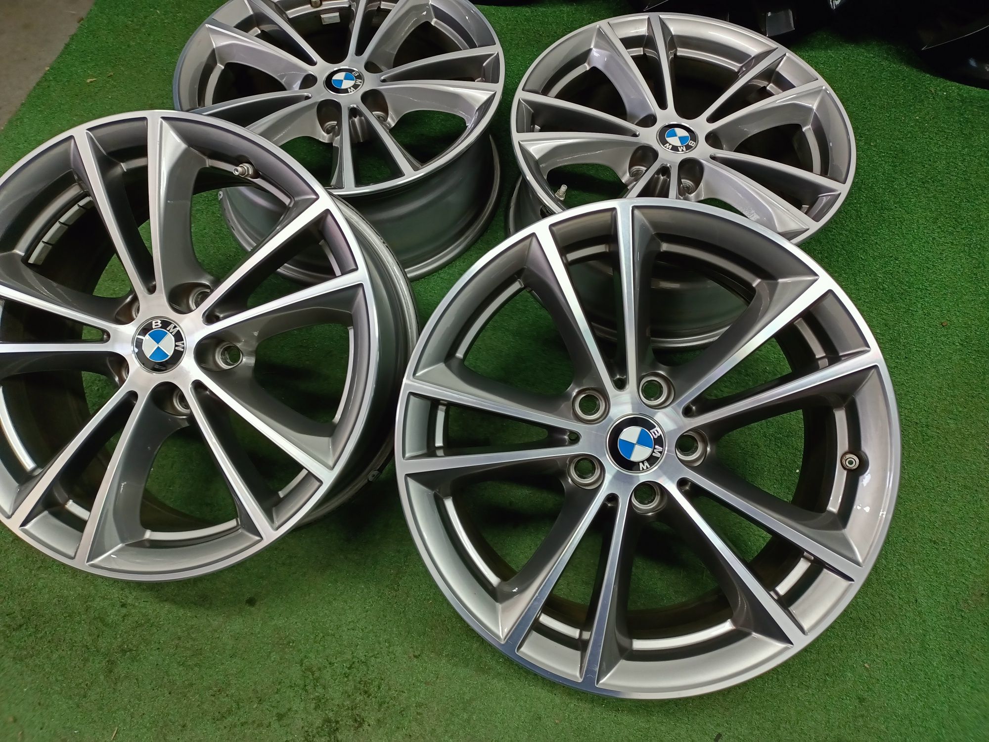 17" felgi 5x112 IS27 Oryginalne BMW seria 5 g30 g31 Wysyłka Mpakiet