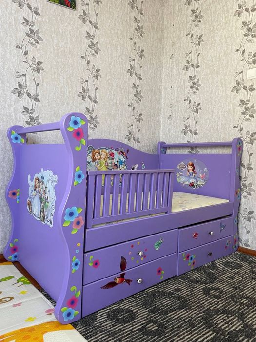 Дитяче ліжко ,ліжко для дівчинки ,дитячі меблі