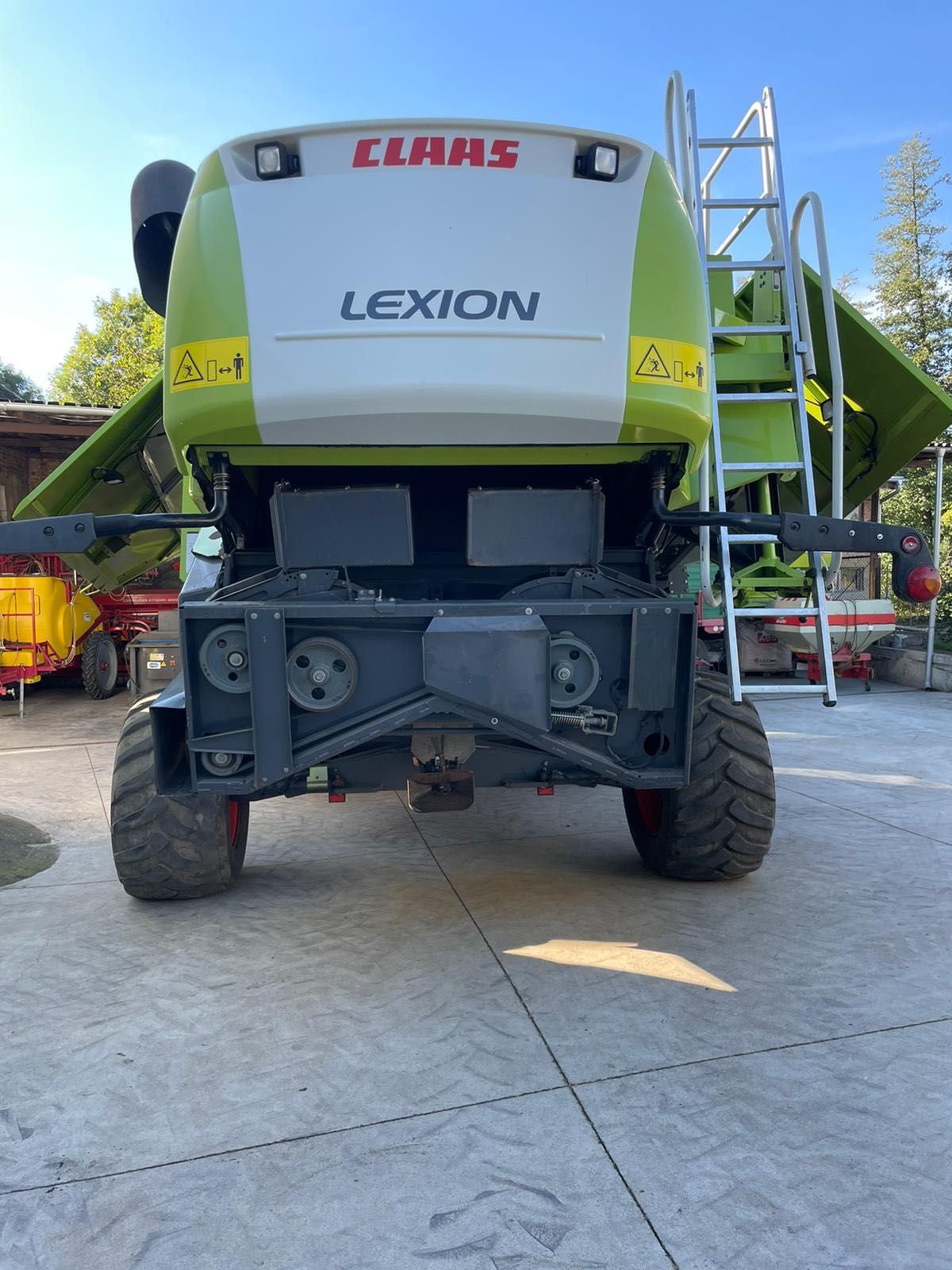 Kombajn Claas Lexion 580