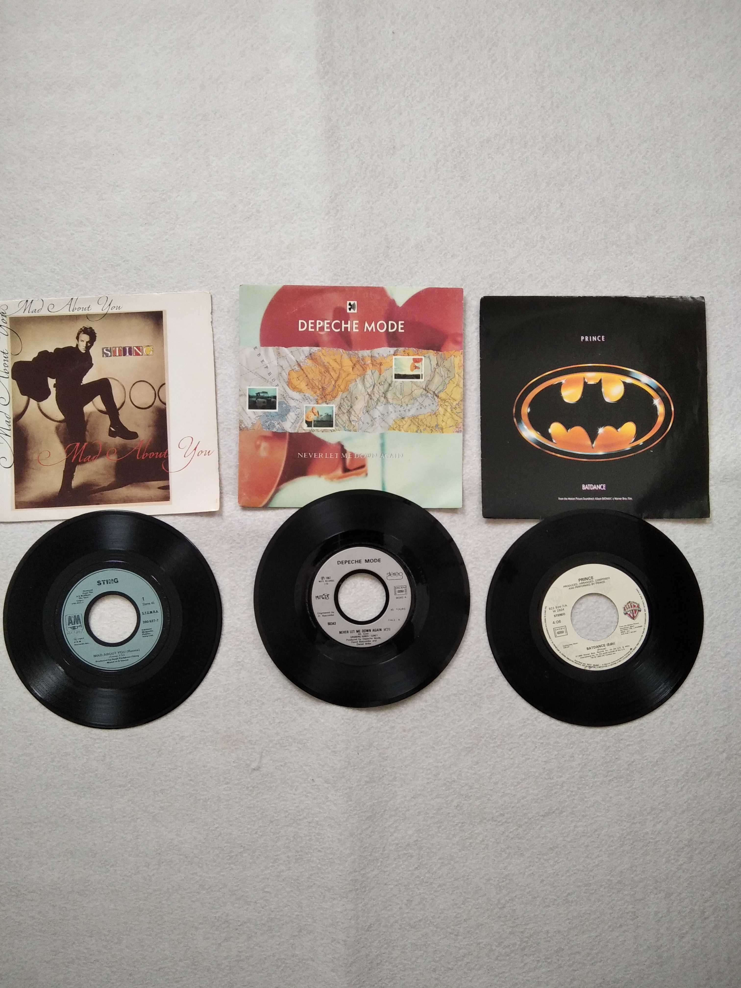 Vinils Batman Prince, Depeche Mode, Sting