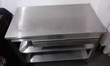 Banca de Inox, 110/60/83cm, 280,00€