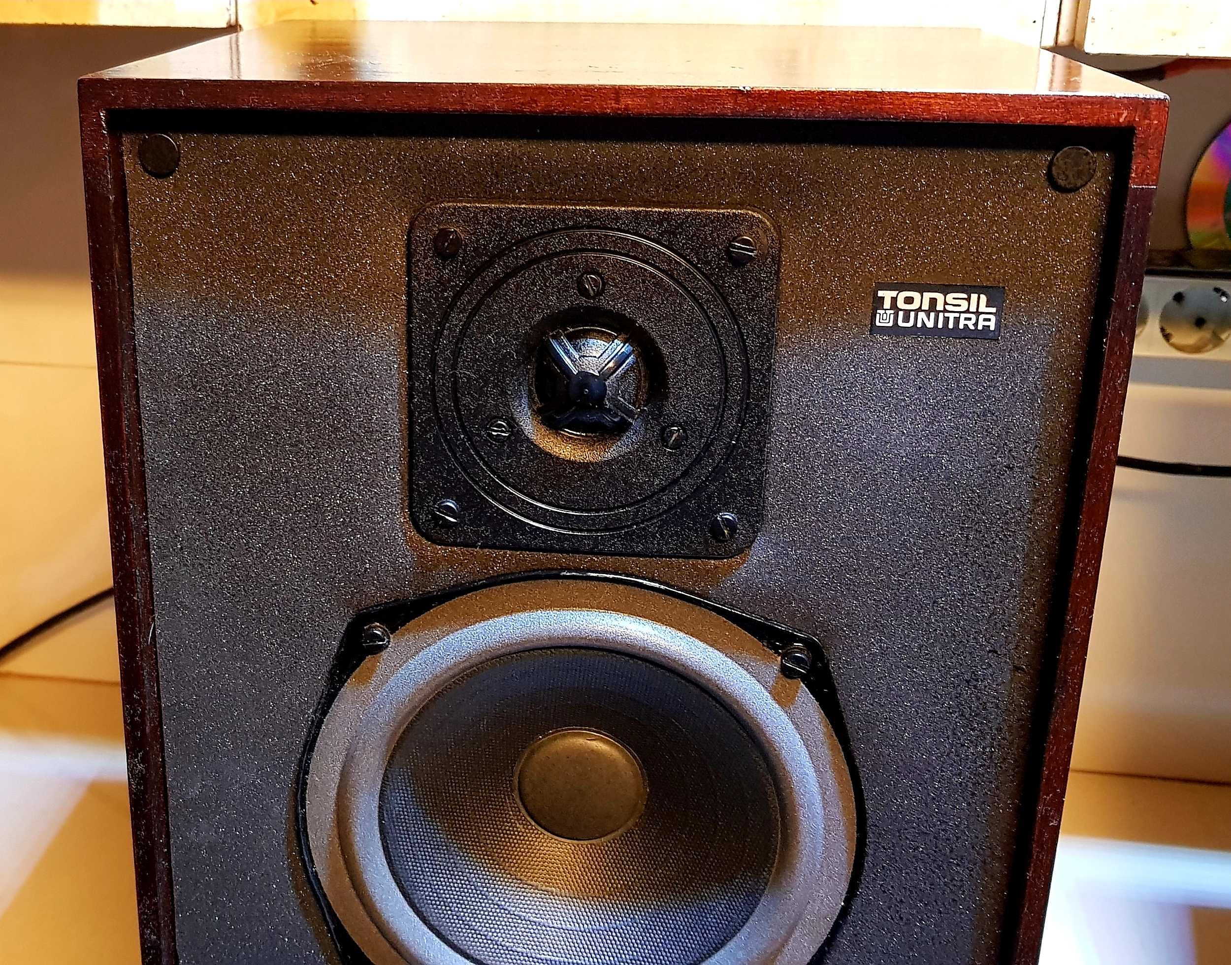 Kolumny głośnikowe Unitra Tonsil Zg25C 4 ohm Radmor fornir