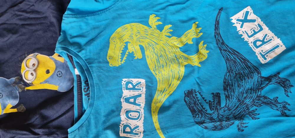 Zestaw bluzek dla chlopca 116/122 cm