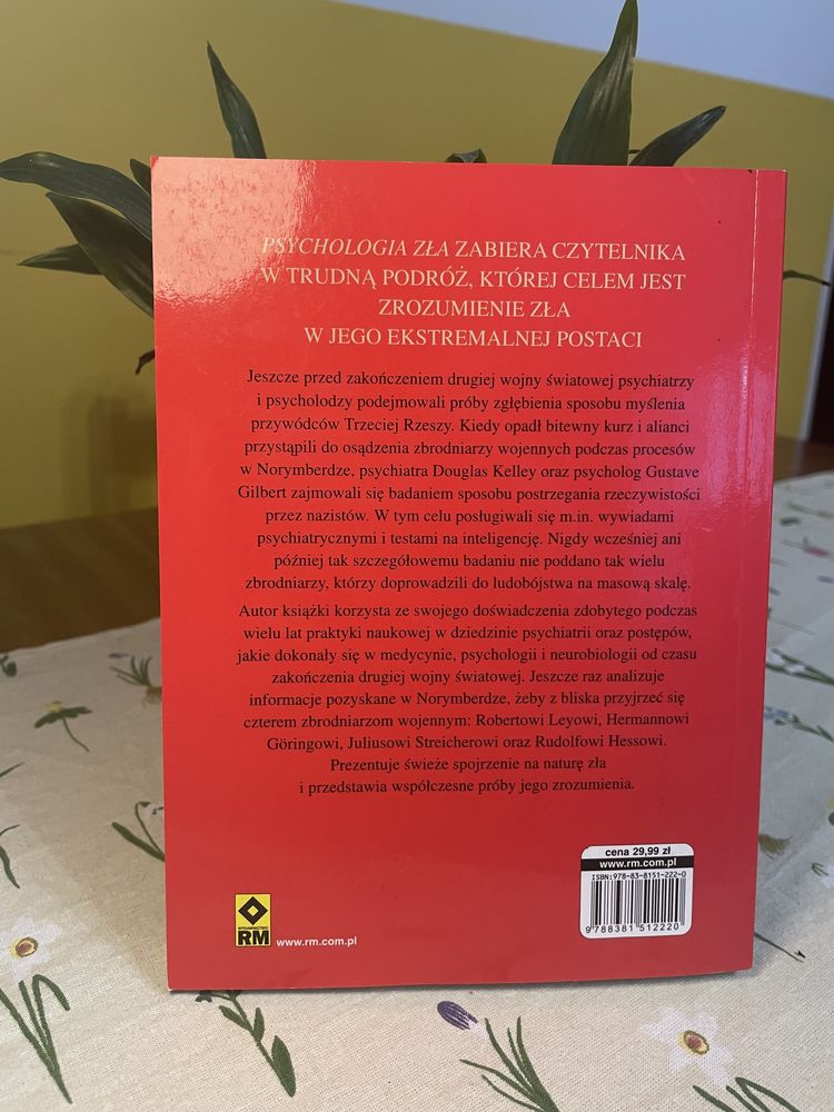 Książka „Psychologia zła” Joel E. Dimsdale