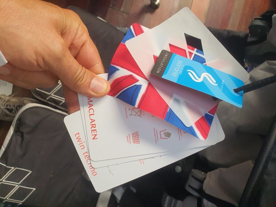 Carrinho Maclaren bebe gémeos NOVO!