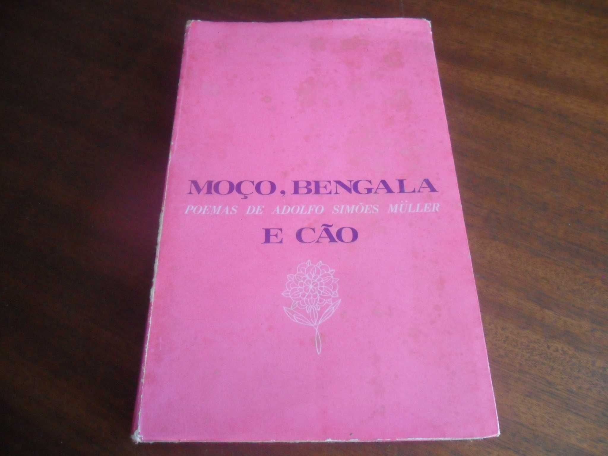 "Moço, Bengala e Cão" de Adolfo Simões Müller - 1ª Edição de 1971