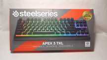 Klawiatura przewodowa STEELSERIES Apex 3 TKL WHITE jak NOWA.