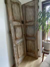 Stare drzwi do wystroju wnętrz, styl rustykalny