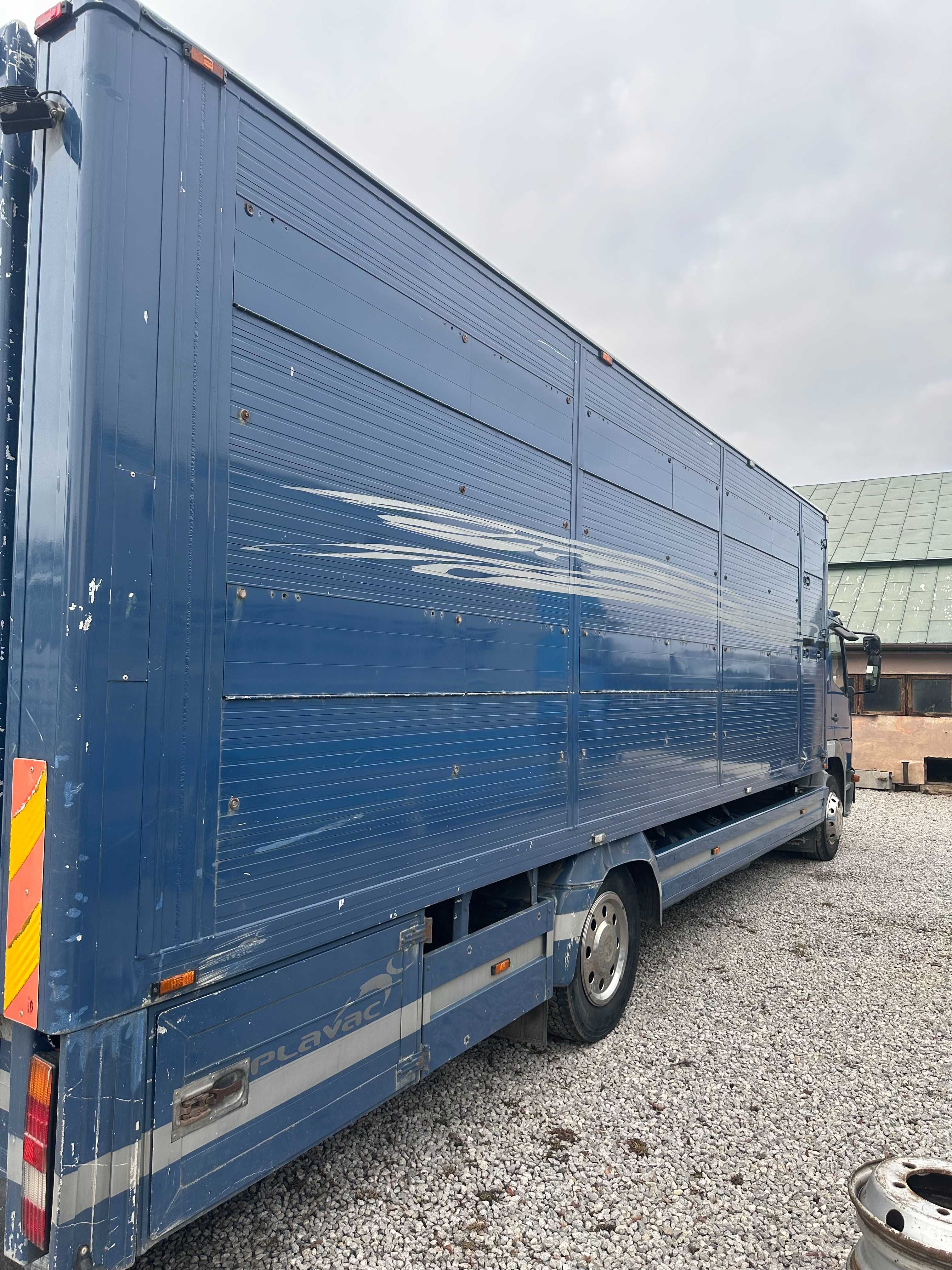 Mercedes ATEGO 1224 zabudowa PLAVAC do żywca/do przewozu zwierząt