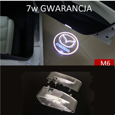 Projektor Lampka Led Logo Mazda 6 Rok 04-13 Hd