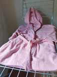 Robe Rosa com capuz
