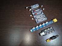 Conjunto de carregadores e baterias lipos para drone FPV