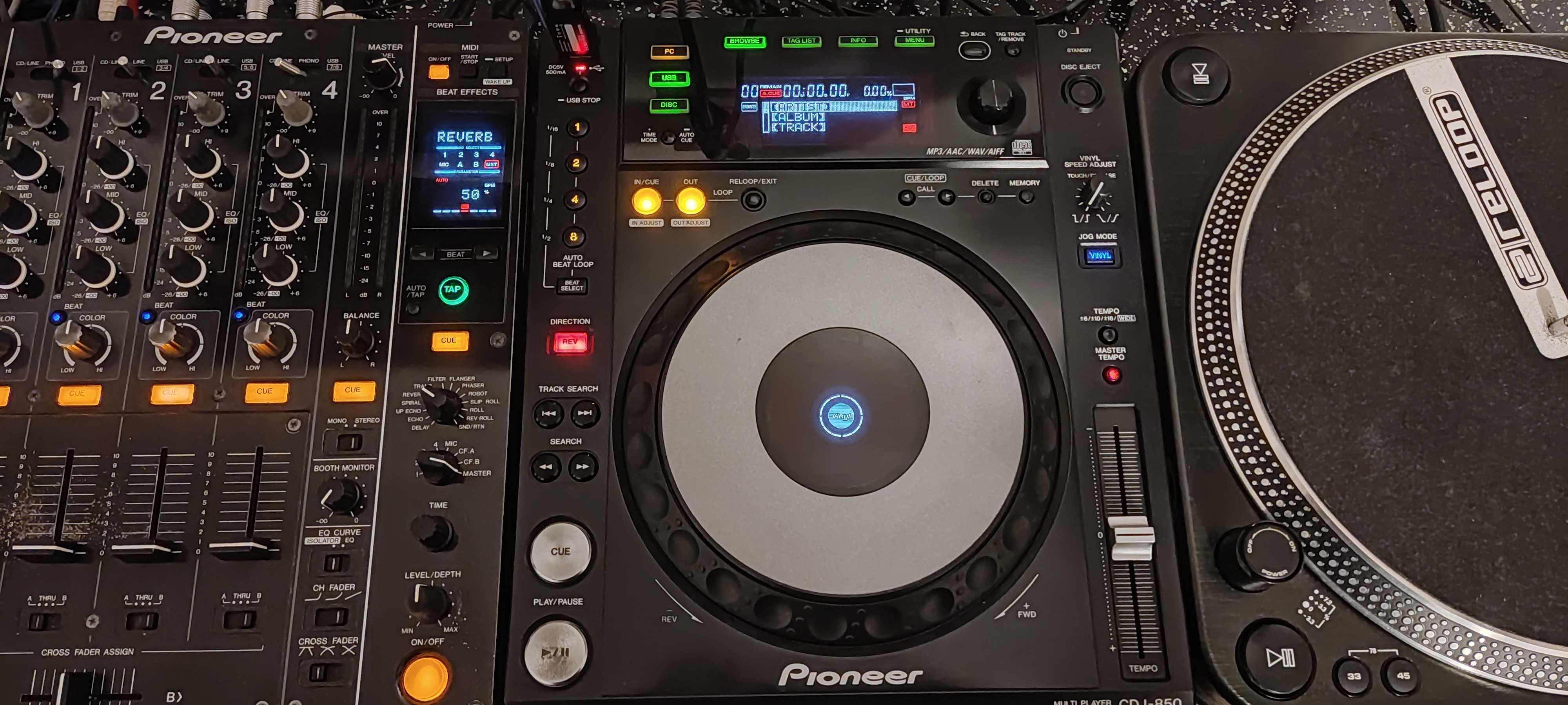 Pioneer DJM850, CDJ 850,CASE