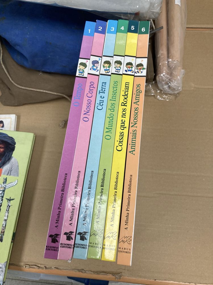 6 Livros A Minha Primeira Enciclopédia
