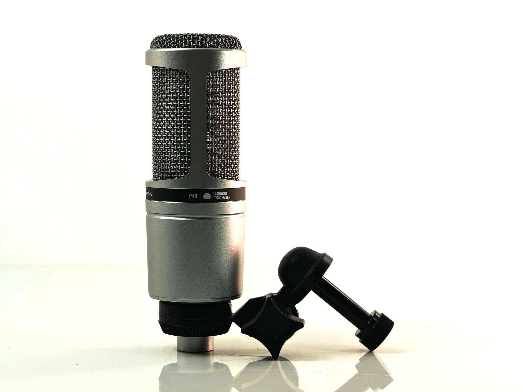 Audio-Technica AT2020 Kardioidalny mikrofon pojemnościowy (złącze XLR)