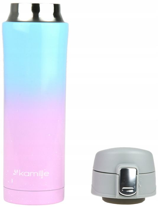 Kubek Termiczny 450Ml Termos Butelka Bidon Kamille