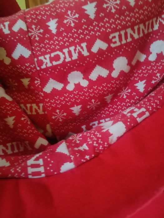 Czerwona bluzka damska z Myszką Miki rozmiar L